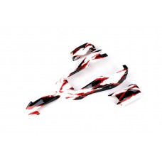 Q-Baja Body Shell - White & Red as per picture | Rovan Sports